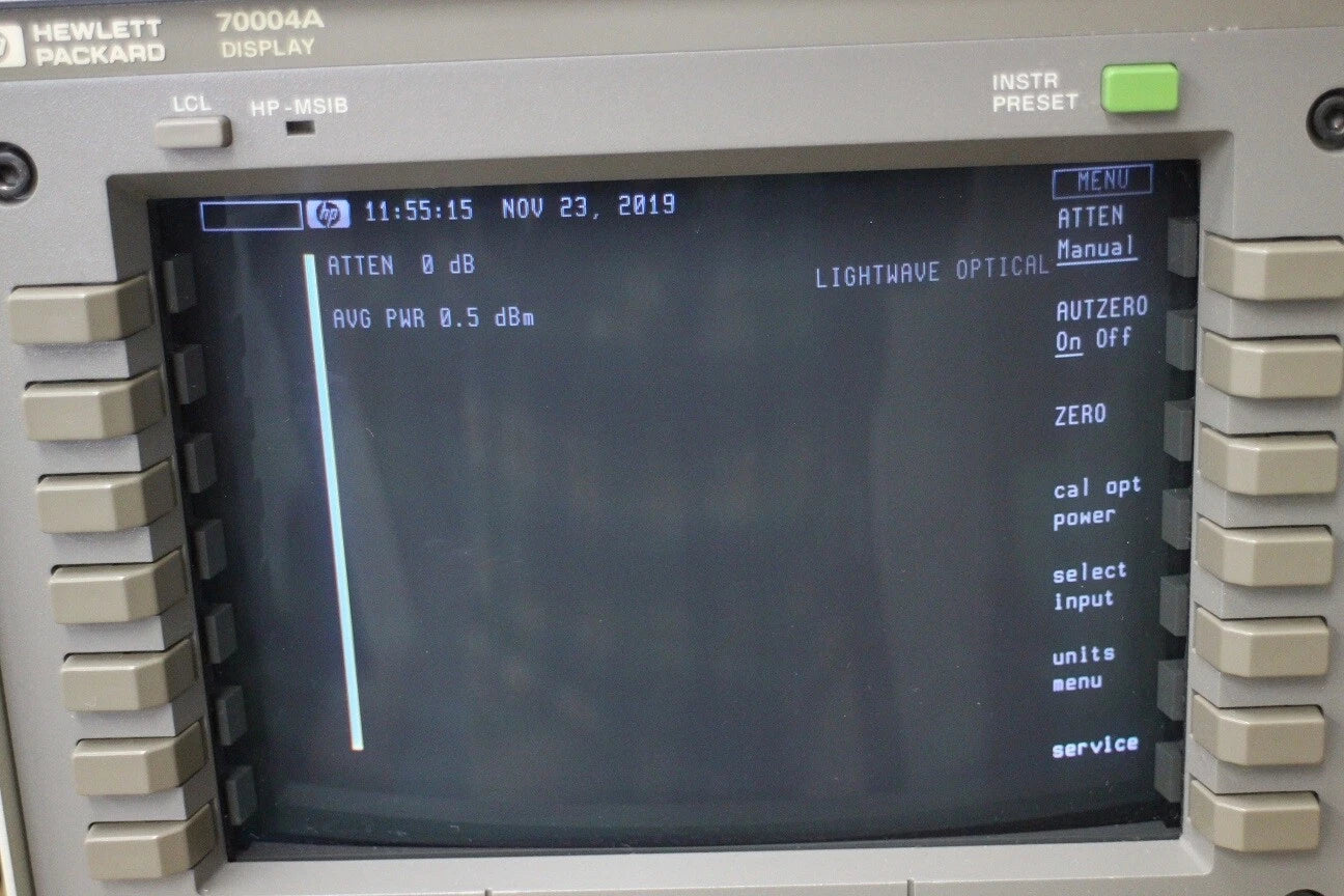 HP 70810B 1200-1600nm 22GHz OE converter