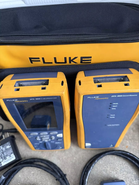 FLUKE Networks DTX-1800 DTX Cable Analyzer Kit (Tested)