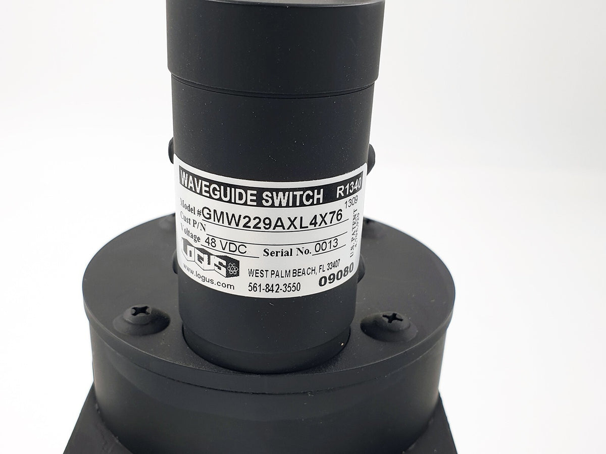 LOGUS Microwave Waveguide Switch WR229 3.30 to 4.90 GHz