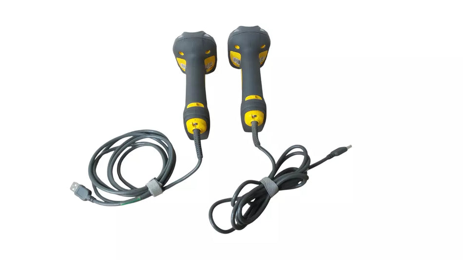 LOT OF 2 Symbol DS3508-SR20005R Handheld Barcode Scanner Bundle