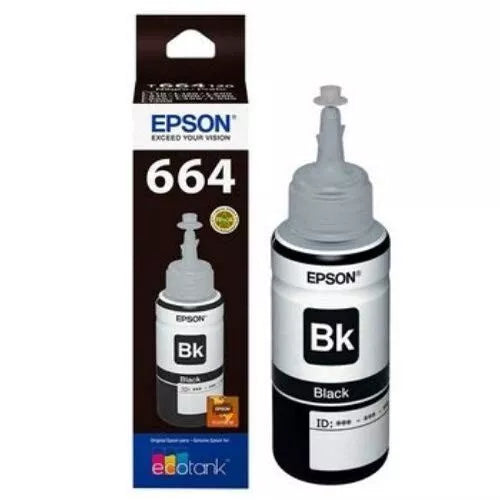 Epson 6641 Black Ink Bottle 70ml for Epson Printers