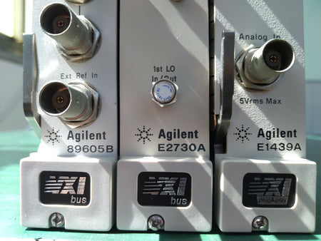 Agilent VXI E1439A , E2730A , 89605B modules ONE LOT for E8408A VXI Mainframe