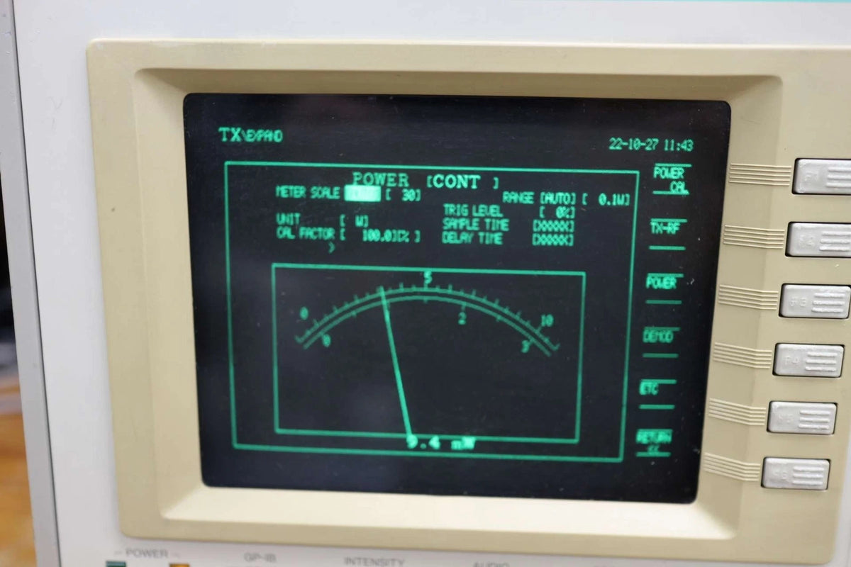 ANRITSU MT2605B1 02/03/04 100KHz-2GHz Radio Communication Tester