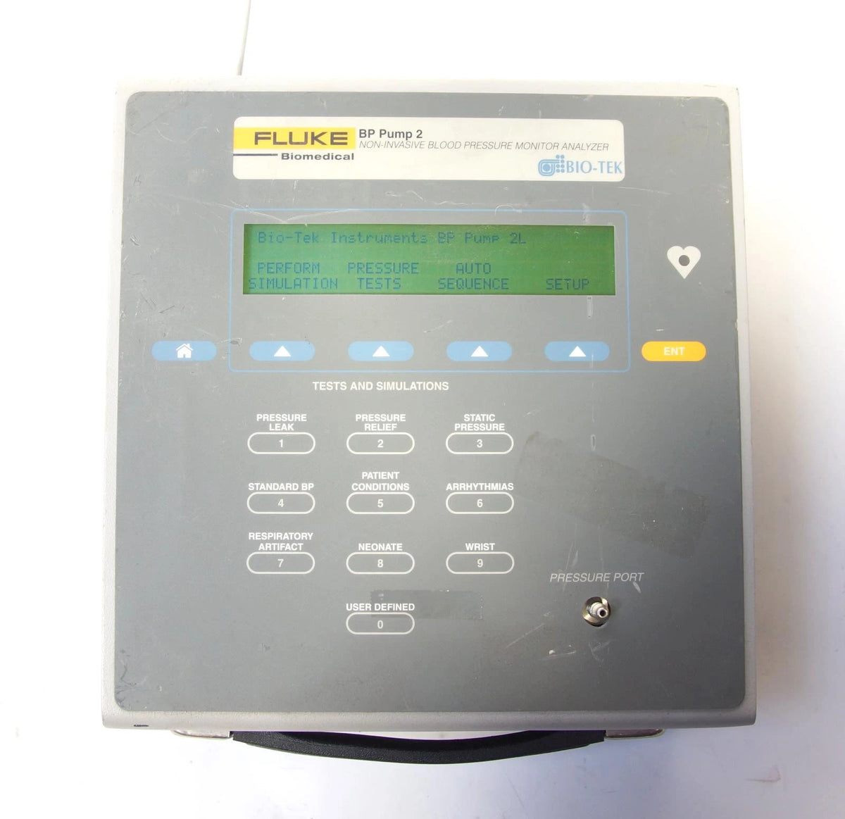 Fluke BP PUMP 2 Non-Invasive Blood Pressure Monitor Analyzer