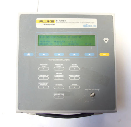 Fluke BP PUMP 2 Non-Invasive Blood Pressure Monitor Analyzer