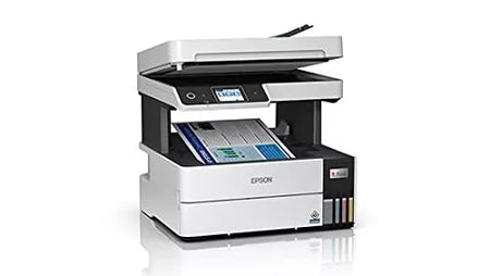 Epson Ecotank L6460 A4 Wireless Color Home Inkjet Printer, Black