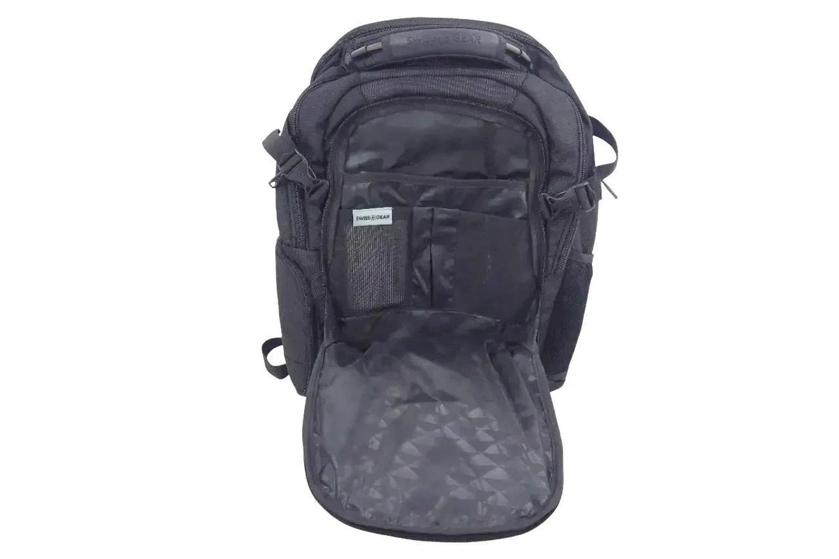 Swissgear 5358 USB Scan Smart Laptop Backpack Black - Free Shipping