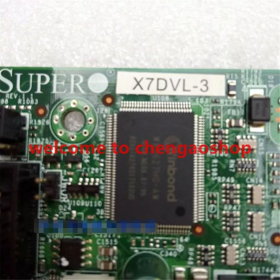 1pc NEW SUPERMICRO X7DVL-3 REV:1.1 Motherboard LGA 771 #V15I CH