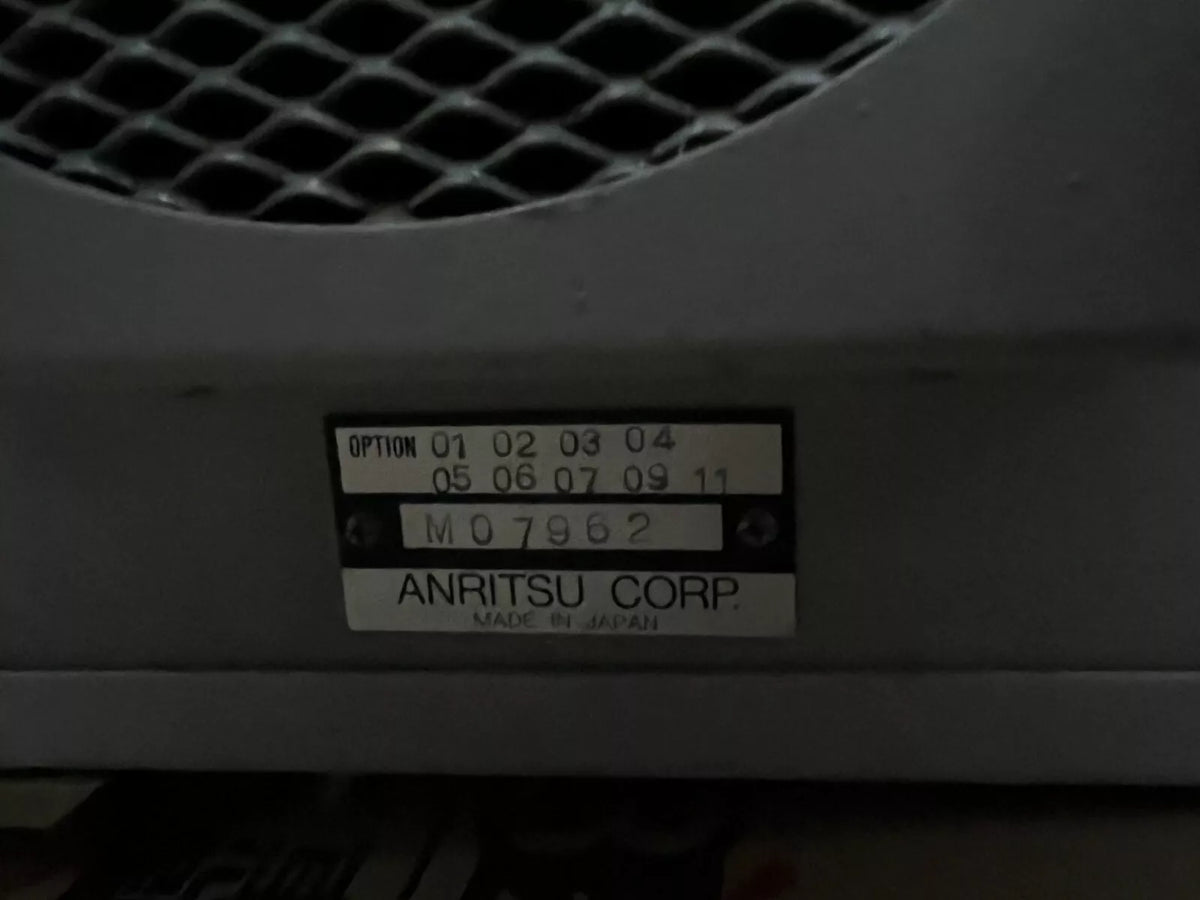 Used Anritsu MS2663A Spectrum Analyzer 9KHz-8.1GHz