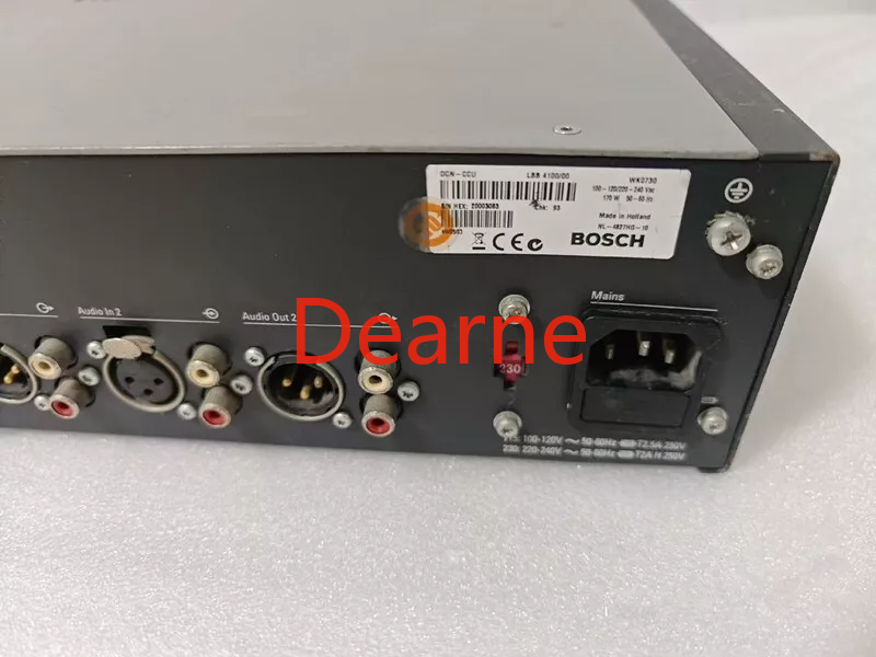 BOSCH DCN-CCU Conference System