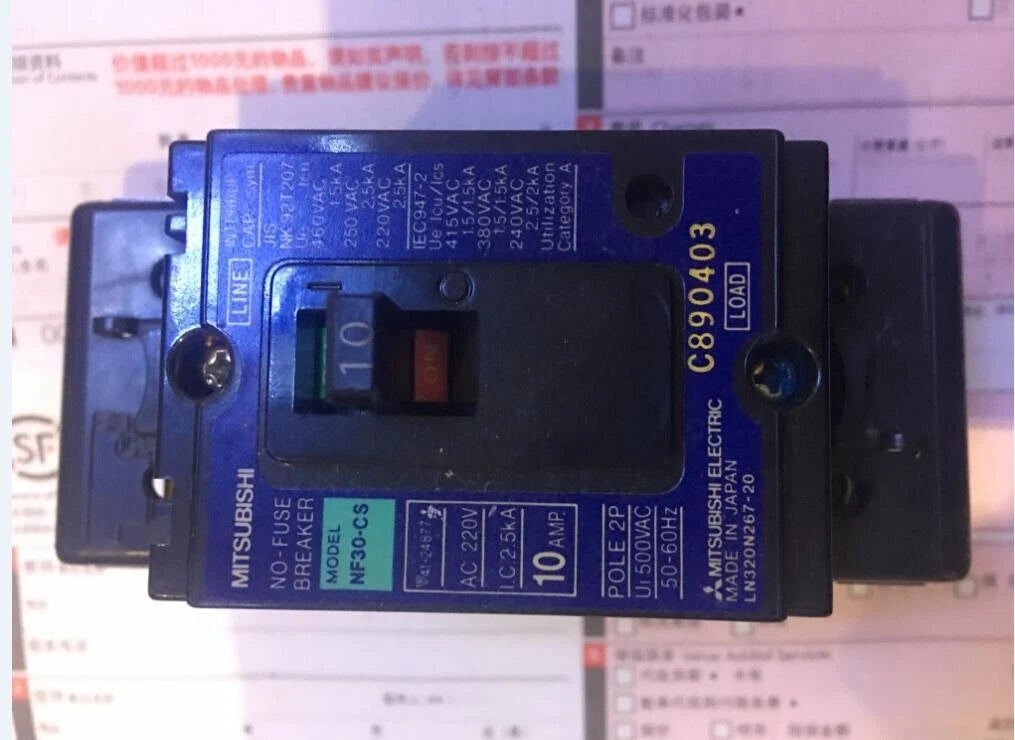 MITSUBISHI NF30-CS 2P 10A Circuit Breaker