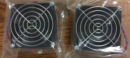 Papst Type 8112-G DC Fan 8V and 16V with Fan Cover on Both Sides