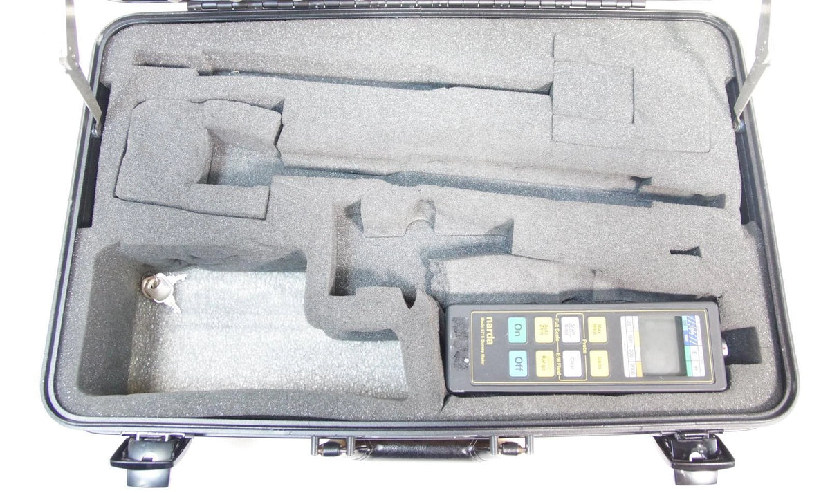 NARDA 8715 Electromagnetic Radiation Survey Meter with Case