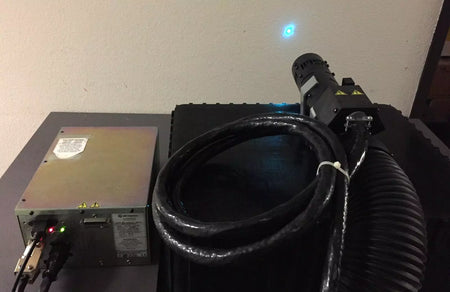 JDS Uniphase 2214-20SLMD Argon Laser Head with JDSU 2114P-12SLAB Laser Power Supply