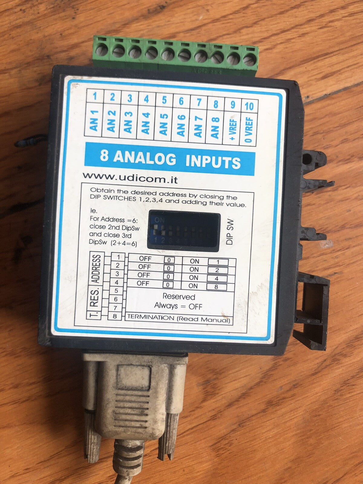 udicom BAG 8AI ,8 analog inputs