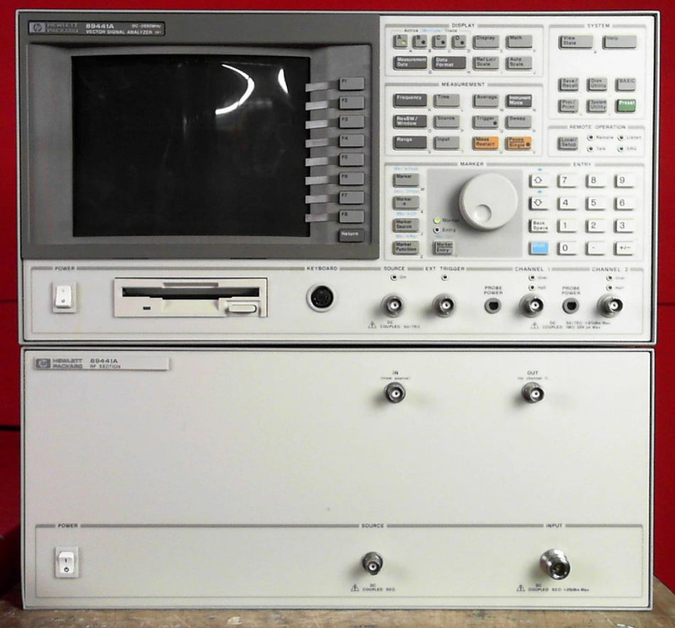 HP Agilent Keysight 89441A-1C2 DC to 2.65 GHz Vector Signal Analyzer