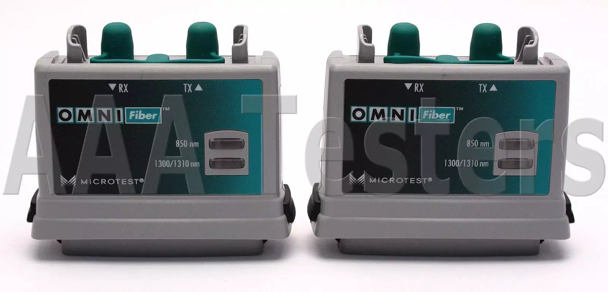Fluke Microtest OMNIFIBER MM Fiber Modules OMNISCANNER - XG eqpt