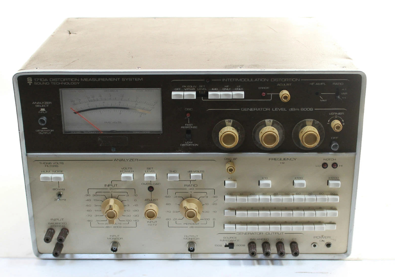 Sound Technology Model 1710A Audio Bandwidth Distortion Measurement System