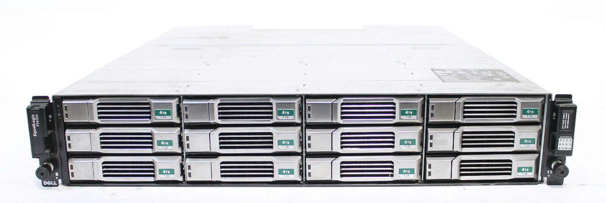 Dell Equallogic PS4100 ISCSI SAN Storage 11x 4TB 7.2K SAS 3.5" Hard Drives