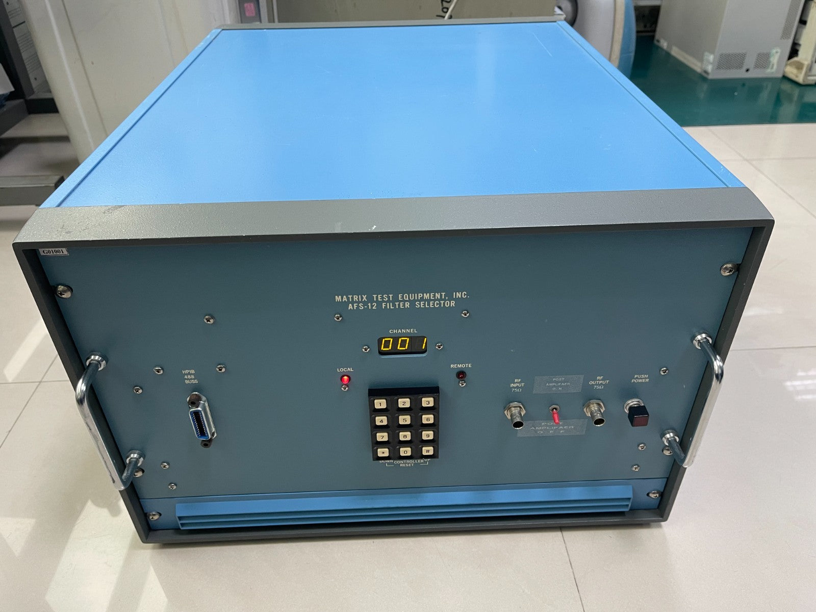Matrix Test Equipment APFS-24 (APFS-12) Filter Selector _10 - XG eqpt