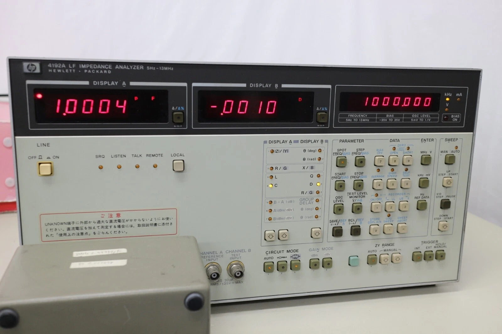 HP 4192A 13MHz LF Impedance Analyzer