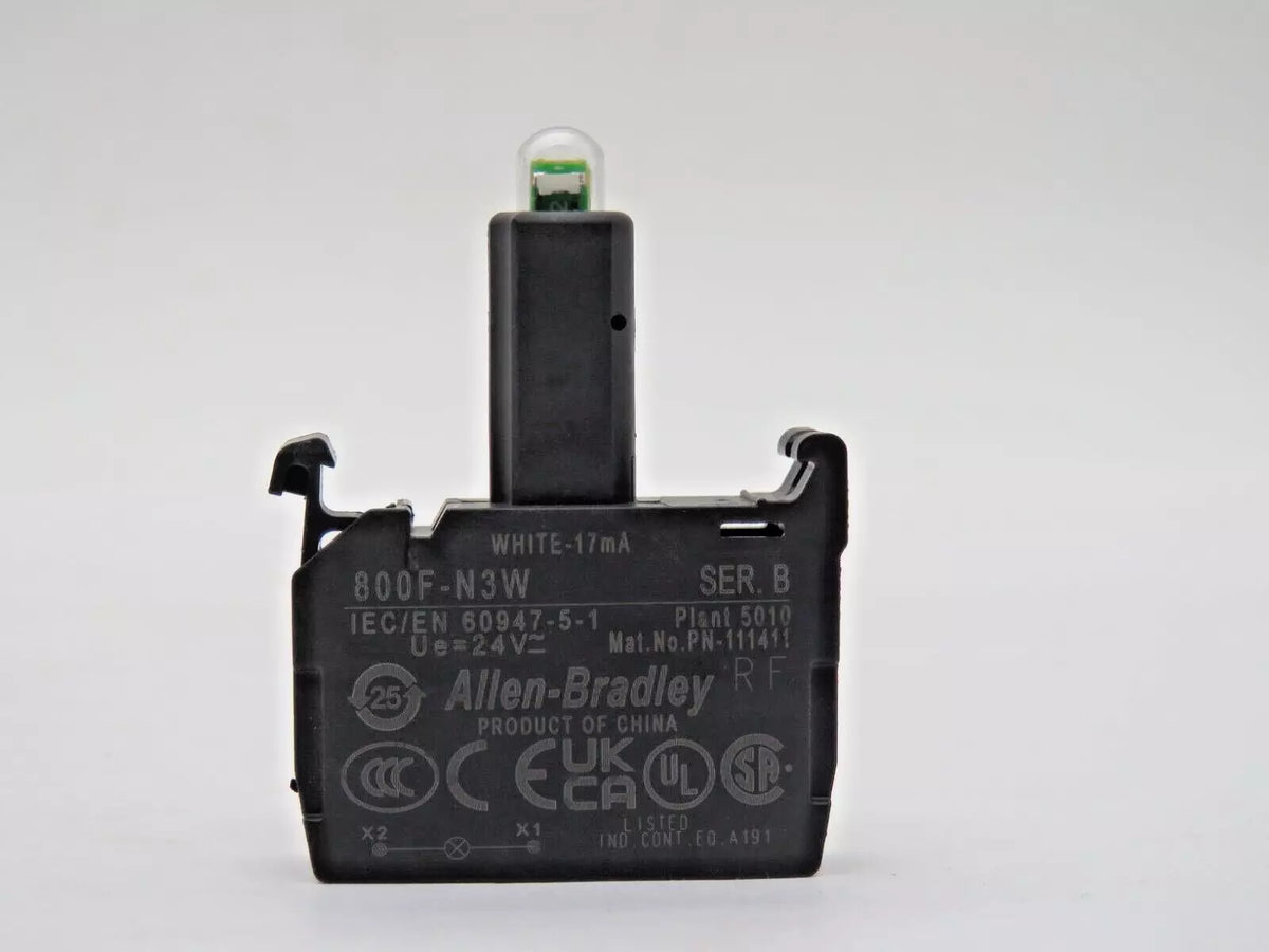 Allen-Bradley 800F-N3W Integrated LED Lamp Module 24 V AC - NEW OPENBOX