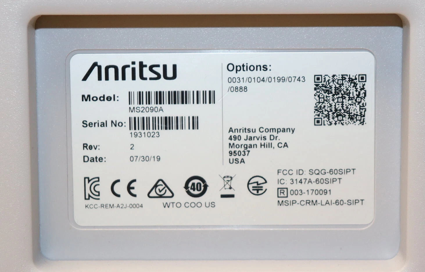 Lakeview Test and Measurement Device for Precision Monitoring