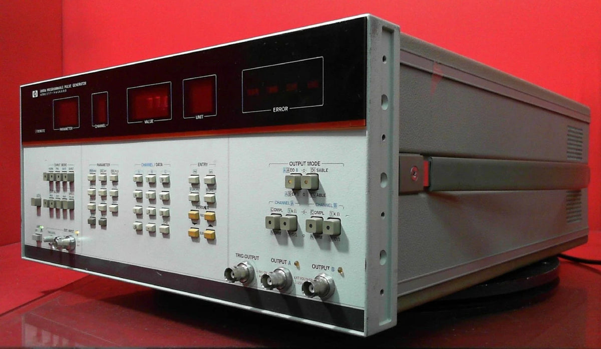 HP Agilent Keysight 8160A 50MHz Pulse Generator 3103G00842