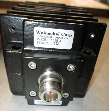 RF Load 6.0 GHz 150 Watts N Type Female by Aeroflex Weinschel
