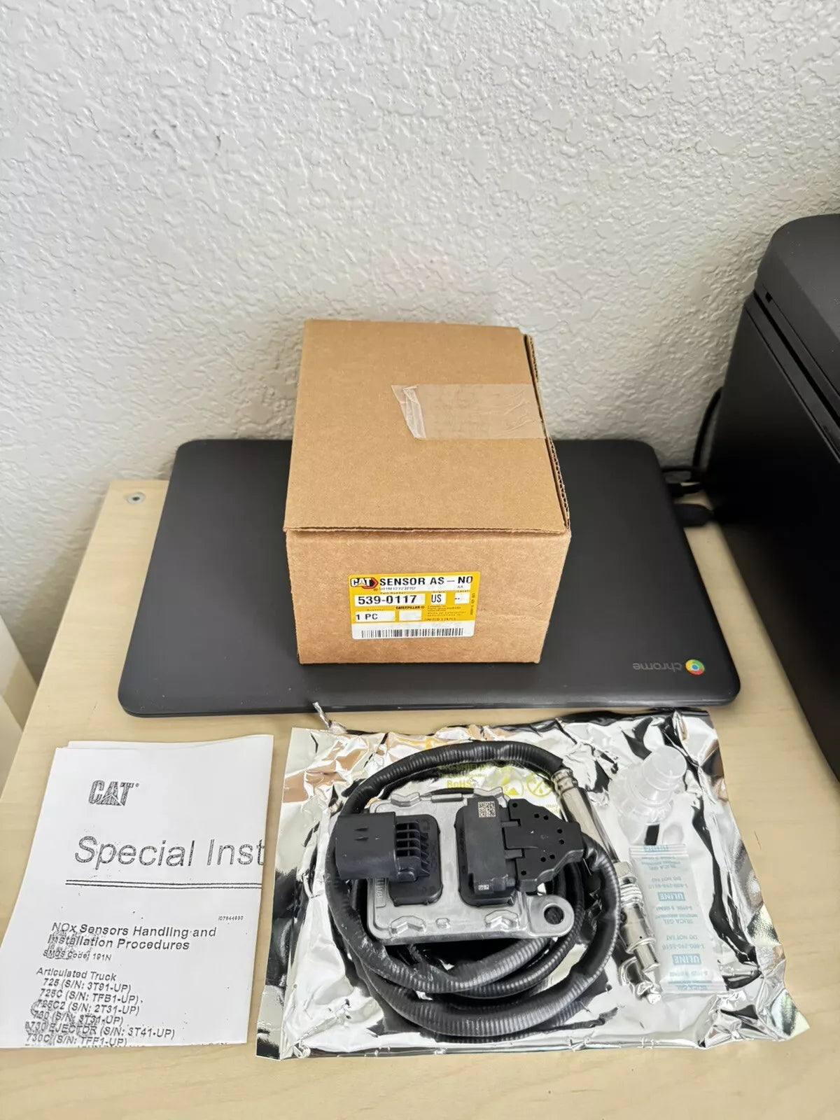 Caterpillar 539-0117 NOx Sensor Assembly New Sealed