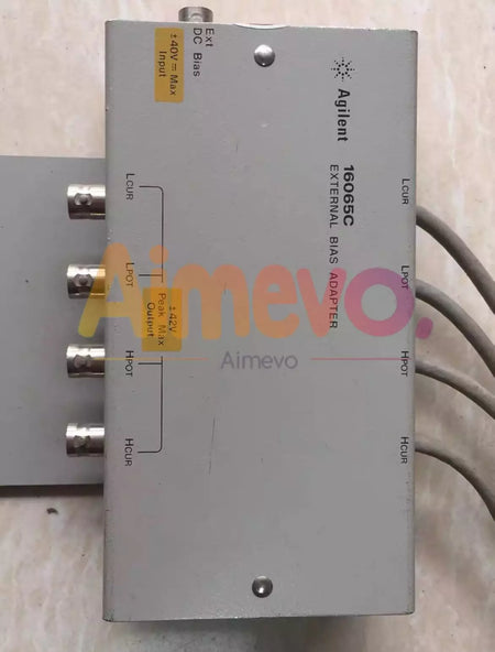 HP Keysight Agilent 16065C External BIAS Adapter Used