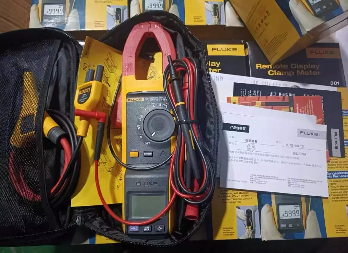 Fluke 381 Remote Display True-RMS AC/DC Clamp Meter with iFlex NEW