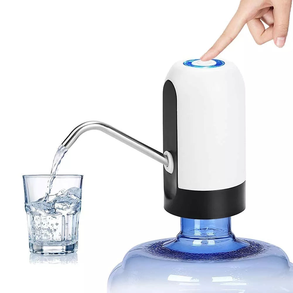 Automatic Wireless Portable Mini Rechargeable Water Bottle Can Dispenser Pump