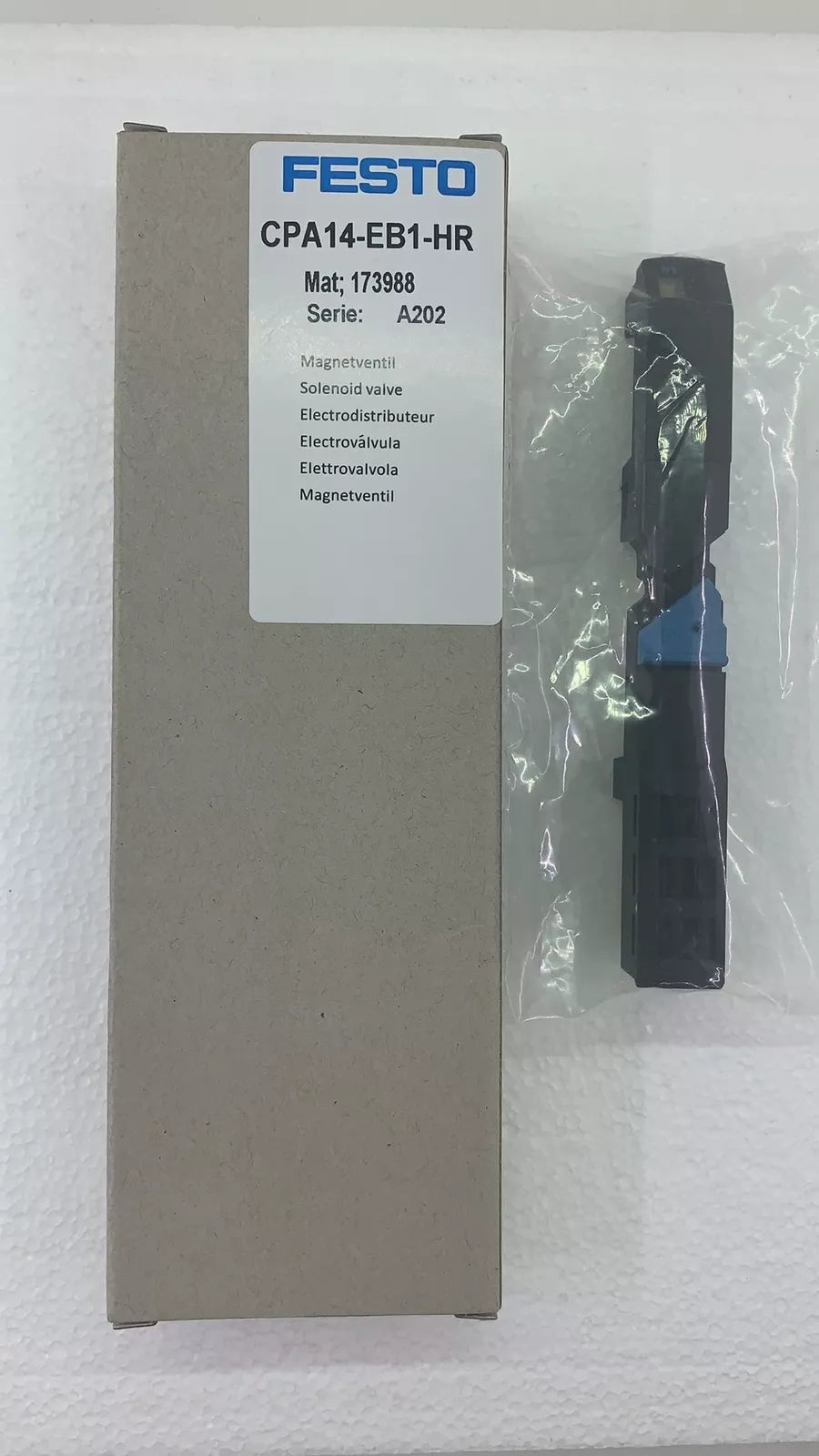 1PC New Festo CPA14-EB1-HR 173988 Solenoid Valve