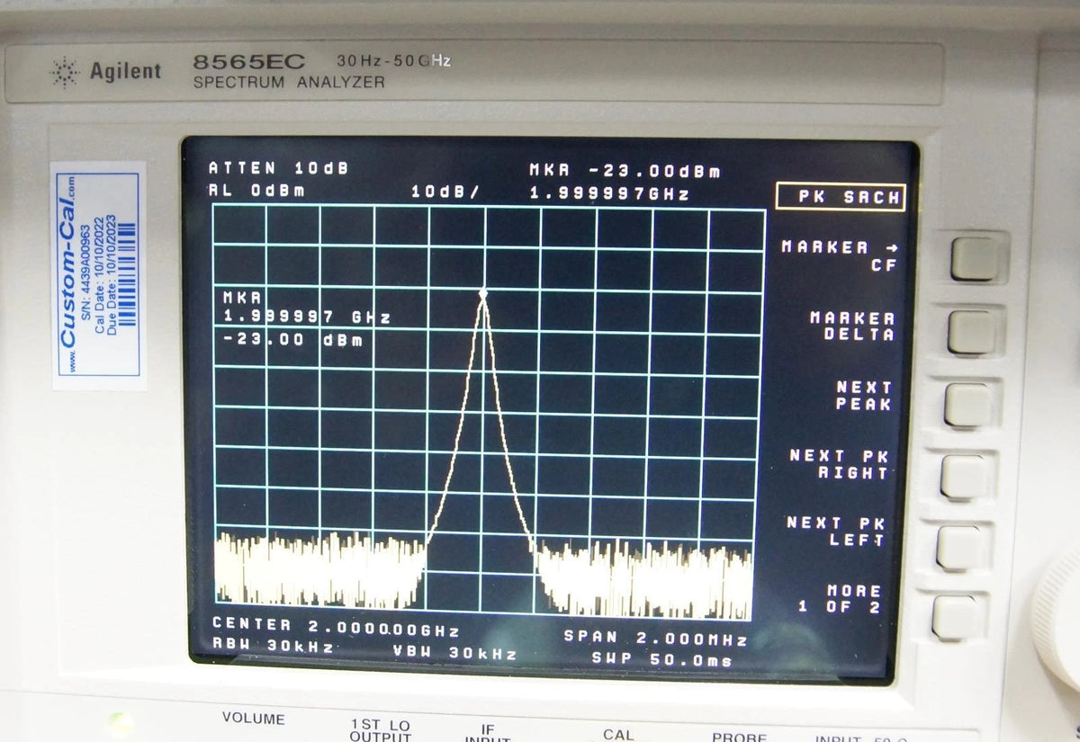 Agilent E4431B 250kHz - 2GHz ESG-D Series Signal Generator