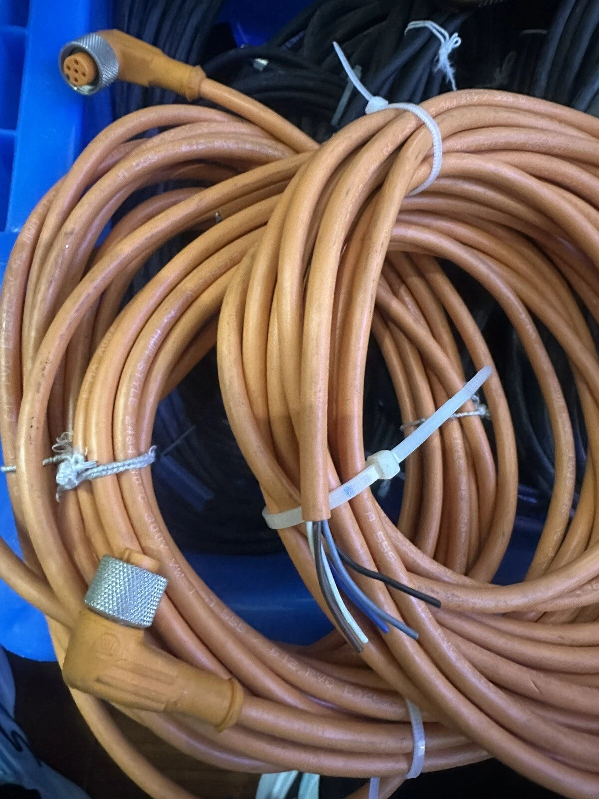 Sick Connection Hose 6009869 Connecting Cable DOL-1205-W05M Orange