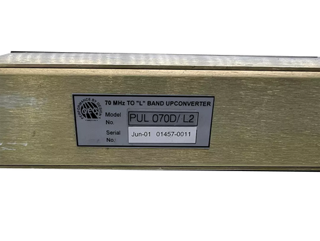 Quintech Electronics PUL 070D IF to L-Band Upconverter 70 MHz Down Converter