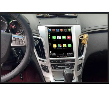 Car Android Gps Navigation Wifi 10.4" For Cadillac Cts 07-16 Radio Carpaly 4+64g