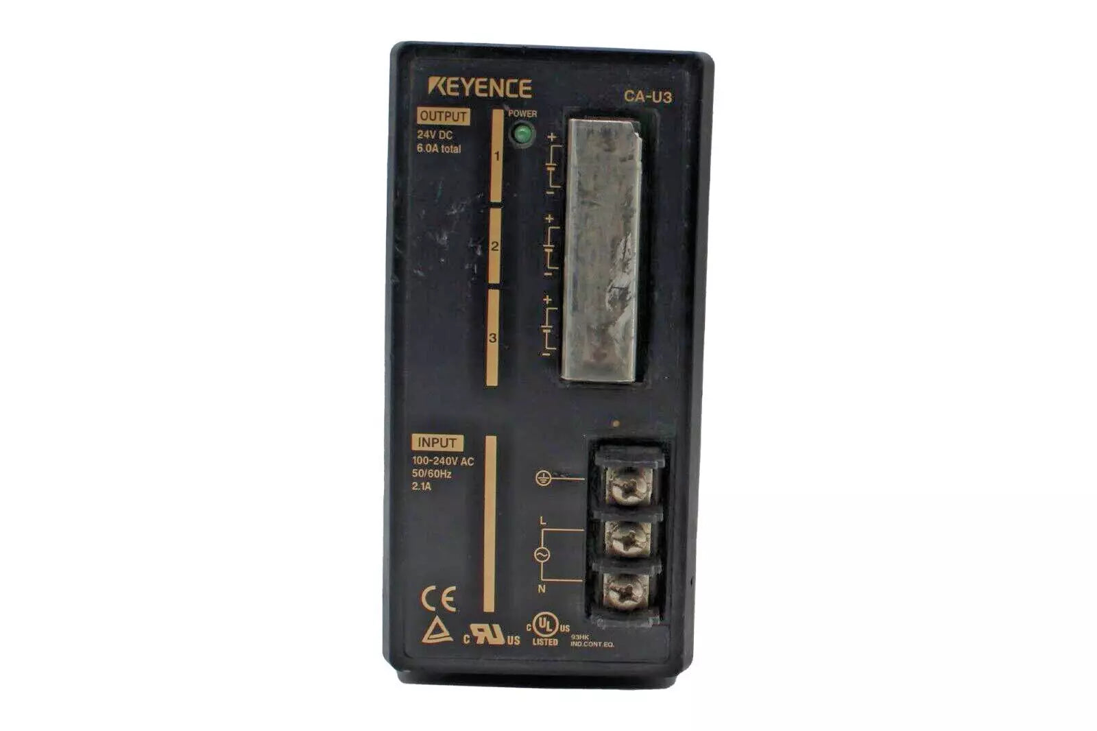 Keyence CA-U3 Compact Switching Power Supply - Efficient Power Solution