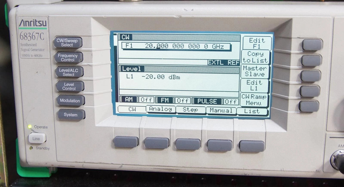 Tektronix 2755 AP Programable Spectrum Analyzer 10 kHz to 21 GHz