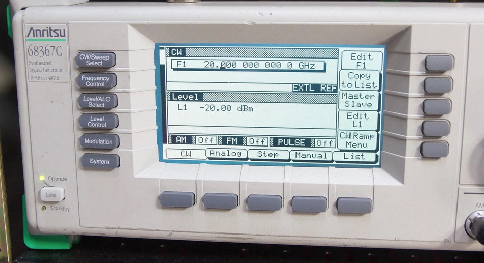 Tektronix 2755 AP Programable Spectrum Analyzer 10 kHz to 21 GHz