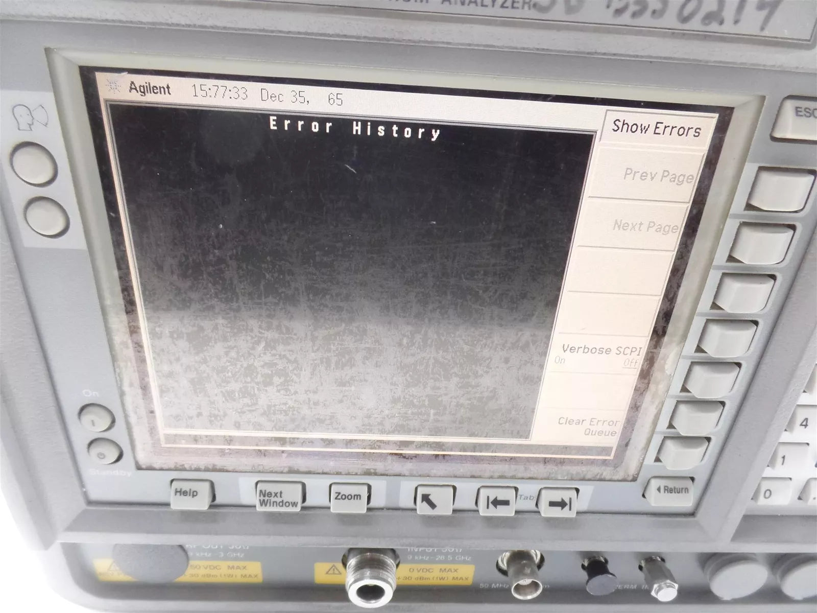 Agilent E4407B ESA-E Spectrum Analyzer 9 kHz - 26.5 GHz