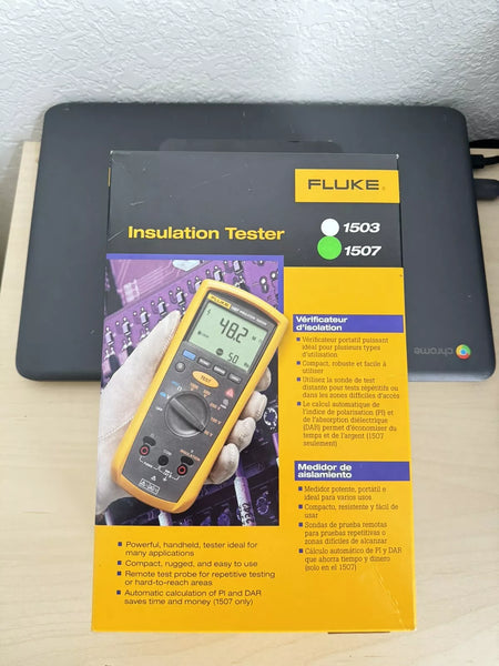 FLUKE 1507 Digital Insulation Resistance Tester (MFG-2024)
