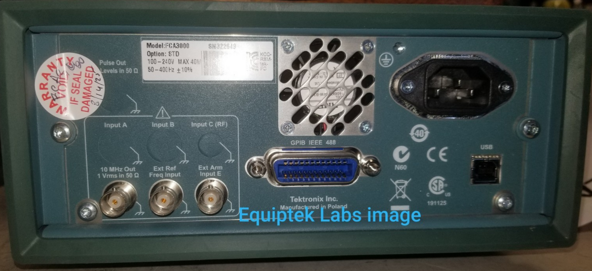 FCA3000 Timer/Counter/Analyzer 300MHz