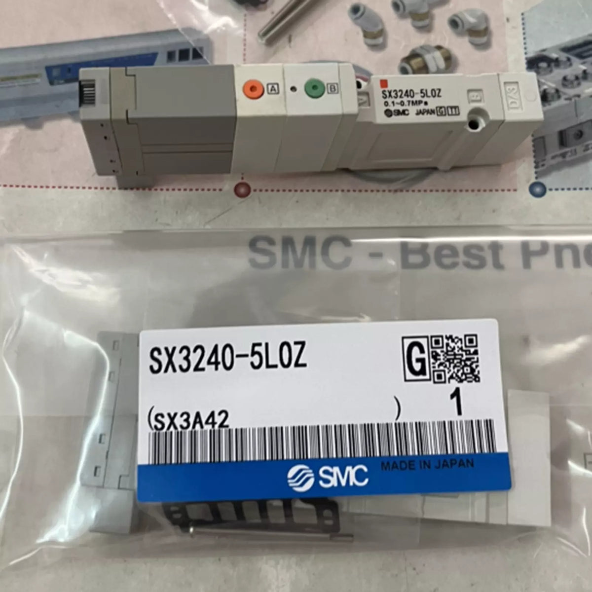 SMC SX3240-5L0Z Solenoid Valve for Industrial Applications