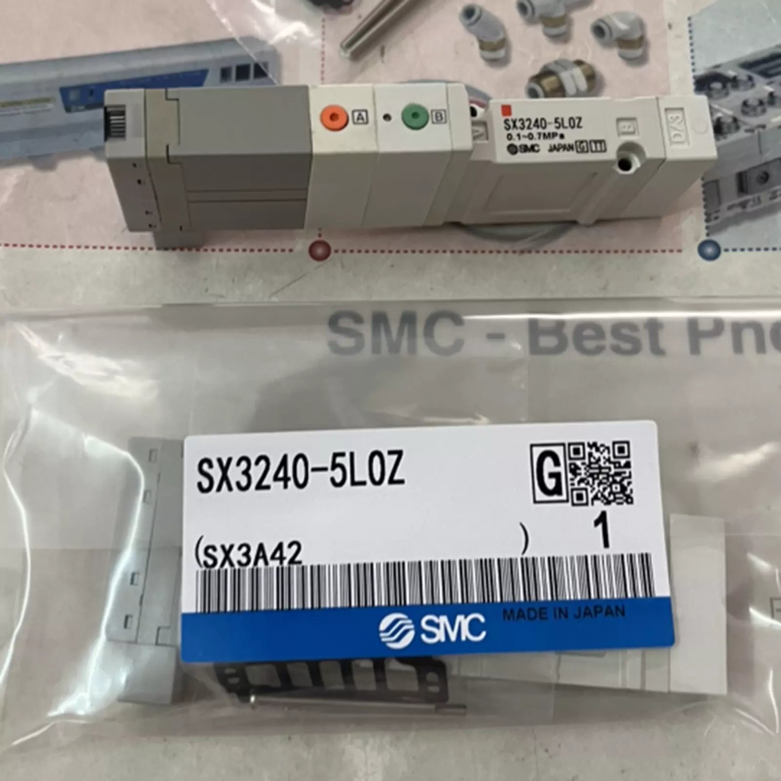 SMC SX3240-5L0Z Solenoid Valve for Industrial Applications