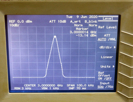 ADVANTEST R3131 9kHz-3GHz Spectrum Analyzer