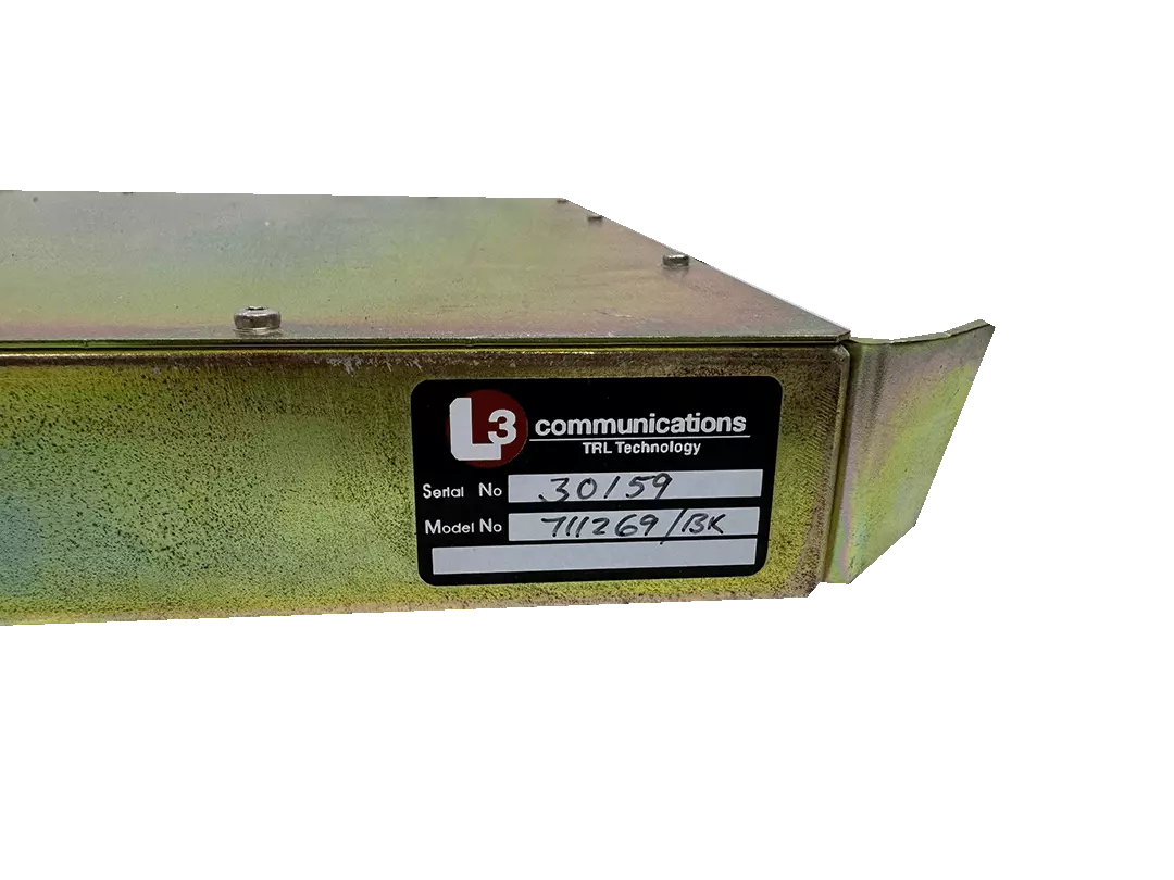 L-3 Communications 711269 10 MHz Reference 4-Way Distribution Amplifier