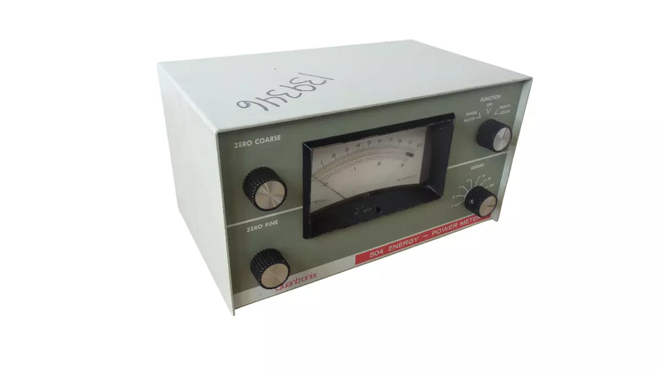 QUANTRONIX 504 Energy Power Meter for Accurate Energy Measurement