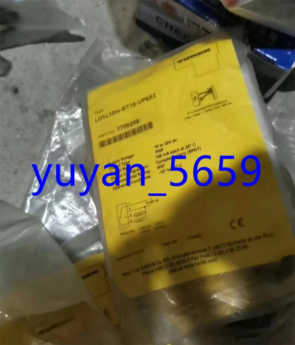 NEW TURCK Sensor LO1L10m-BT18-VP6X2 7700258 #1001 LY
